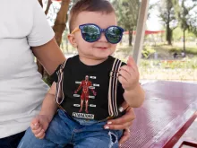 T-shirt bébé Armin « Titanantomy » – Parodie L'attaque des Titans