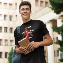 T-shirt Armin « Titanantomy » – Parodie L'attaque des Titans