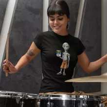 T-shirt Femme Paul « Apprendre à croire en soi... » – Parodie Paul l'Alien