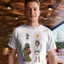 T-shirt Luke Skywalker « Luke, je suis ton chien (Epoque 1ère Trilogie) » – Parodie Star Wars