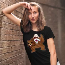 Master Roshi Damen T-shirt – Dragon Ball parodie
