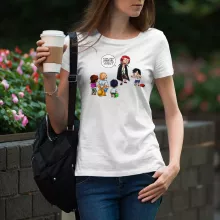 T-shirt Femme Luffy « C'est lui ! » – Parodie One Piece