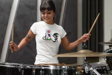 Women T-shirt – Alien parody
