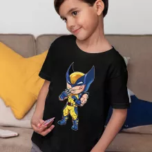 Camiseta Niño de manga corta Logan “Logan aka Wolverine” – Parodia de Wolverine