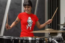 Imperial Stormtrooper Women T-shirt – Star Wars parody