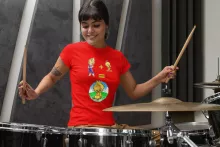 Baby Chocobo Women T-shirt “Baby Chocobo, Vegeta and Tweety” – Dragon Ball Z parody