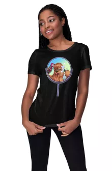 Chewbacca Women T-shirt “Chewbacca aka Chewie” – Star Wars parody