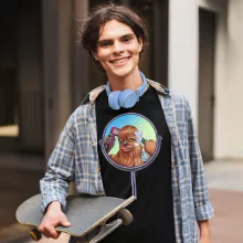 Chewbacca T-shirt “Chewbacca aka Chewie” – Star Wars parodie
