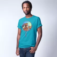 T-shirt Chewbacca « Morning Wars » – Parodie Star Wars