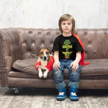 T-shirt Enfant Grogu « Un cri du coeur et avec force ! » – Parodie Star Wars