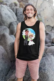 Annie Leonhart Tank Top “Annie Leonhart The Female Titan and Bertolt Hoover The colossal Titan” – Attack on Titan parody