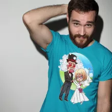 T-shirt Annie Leonhart « Mariage Colossal (pour une Saint-Valentin Titanesque !) » – Parodie L'attaque des Titans