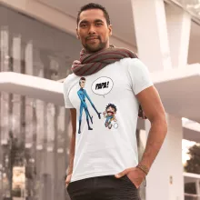 T-shirt Luffy « Un papa Fantastique ! » – Parodie One Piece