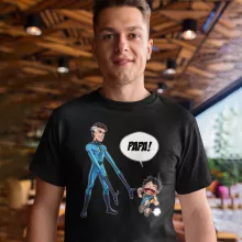 T-shirt Luffy « Un papa Fantastique ! » – Parodie One Piece