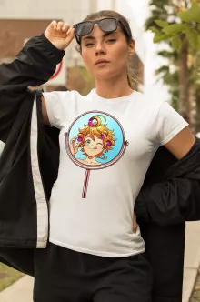 T-shirt Femme Emma « Be Good Bigoudi !! » – Parodie The Promised Neverland
