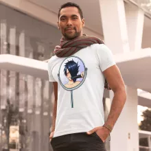 T-shirt Ray « Coiffure rebelle... » – Parodie The Promised Neverland