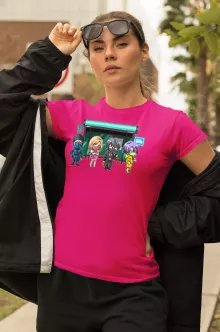 Sub-Zero Damen T-shirt – Mortal Kombat parodie