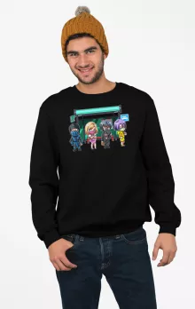 Sub-Zero Pullover – Parodie auf Mortal Kombat