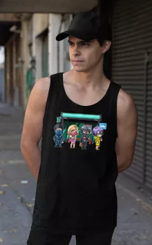 Sub-Zero Herren Tank Top – Parodie auf Mortal Kombat