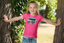 Kakashi Mädchen Kinder T-Shirt – Parodie auf Naruto