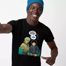 T-shirt Monkey D. Luffy « La Bagarre !! » – Parodie One Piece