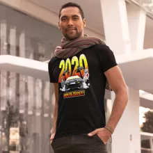 T-shirt Doc Brown « Nom de Zeus, retournons dans le passé !! » – Parodie Retour vers le Futur