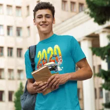 T-shirt Doc Brown « Nom de Zeus, retournons dans le passé !! » – Parodie Retour vers le Futur