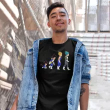 Vegeta T-Shirt “Evolutionstheorie” – Parodie auf Dragon Ball Z