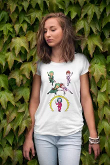 Hisoka Damen T-shirt “Hisoka, De Joker en Zoro” – One Piece parodie