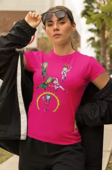 Hisoka Damen T-shirt “Hisoka, De Joker en Zoro” – One Piece parodie