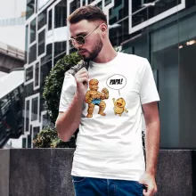 T-shirt La Chose « Un papa solide comme un roc ! » – Parodie Zelda