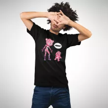 T-shirt « Une maman sacrément caline ! » – Parodie Bisounours