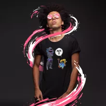 T-shirt Corbeau « Un papa mystérieux » – Parodie Final Fantasy VII