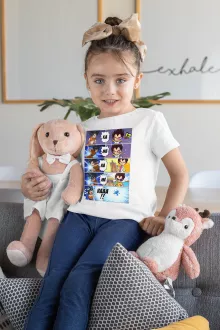 Camiseta Niña Son Gokū “Son Gokū y Vegeta” – Parodia de Dragon Ball Z -DBZ