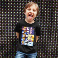 Son Goku Kids T-Shirt “Son Goku and Majin Buu” – Dragon Ball Z parody