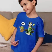 T-shirt Enfant Tsuyu Asui « Une grenouille bien apétissante... » – Parodie Star Wars