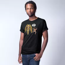 T-shirt Wonder Woman 1984 « Voleuse d'armure ! » – Parodie Saint Seiya