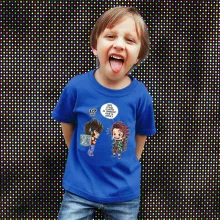 T-shirt Enfant Tanjiro Kamado « Une Pandora Box démoniaque ! » – Parodie Saint Seiya