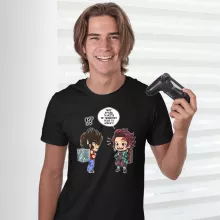 T-shirt Tanjiro Kamado « Une Pandora Box démoniaque ! » – Parodie Saint Seiya