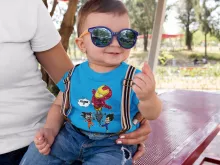 T-shirt bébé Iron Man « Pollueur ! » – Parodie Dragon Ball Z