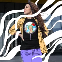 Maglietta da Donna Roronoa Zoro – Parodia dei One Piece