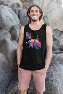Herren Tank Top “Batman und Robin” – Parodie auf Batman