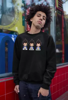 Pull Végéta « Un jeu d'acteur de niveau princier » – Parodie Dragon Ball Z