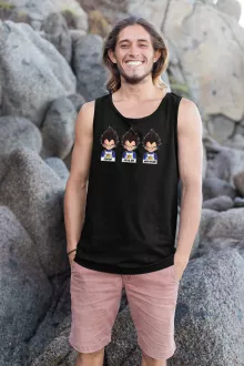 Débardeur Végéta « Un jeu d'acteur de niveau princier » – Parodie Dragon Ball Z