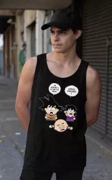 Débardeur Sangoku « Le comique de répétition... » – Parodie Dragon Ball Z