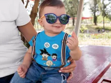 T-shirt bébé Sangoku « Le comique de répétition... » – Parodie Dragon Ball Z