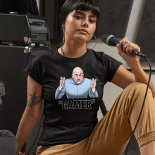 Dr Evil Damen T-shirt “Gamer...” – Parodie auf Austin Powers