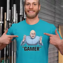 Maglietta Dottor Male “Gamer...” – Parodia dei Austin Powers