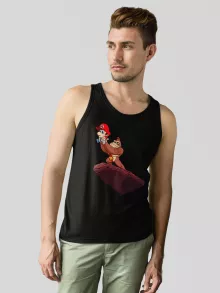 Donkey Kong Tank Top “Donkey Kong and Baby Mario” – Super Mario parody