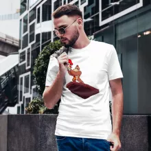 T-shirt Donkey Kong « Le Cycle de la vi...déoludique ! » – Parodie Super Mario